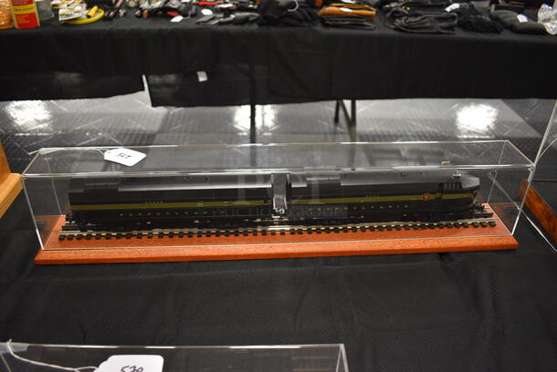 IN DISPLAY CASE! Weaver Pennsylvania Model Train. 32x5x7 - Image 1 of 8