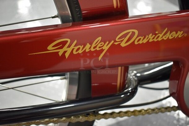 LIMITED EDITION! Pristine Harley Davidson Velo Glide Sport Style Bicycle. 63x45x33. - Image 4 of 12
