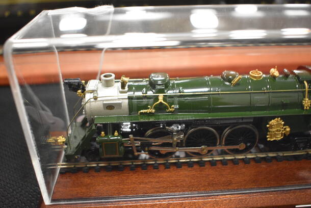 AMAZING! The President Adams Model Train In Display Case! 15x3.5x5 - Image 5 of 6