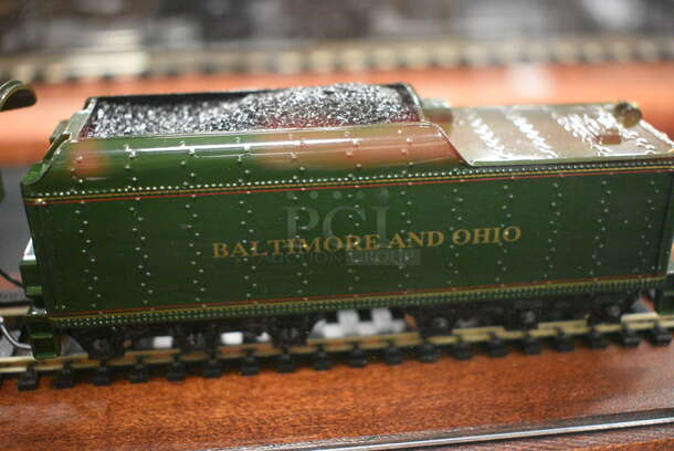 AMAZING! The President Adams Model Train In Display Case! 15x3.5x5 - Image 6 of 6