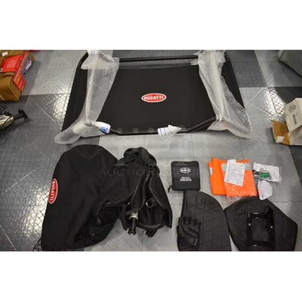 ONE OF A KIND! Bugatti Veyron SS Carbon Fiber Umbrella Roof And Various Hardware! - Image 1 of 8
