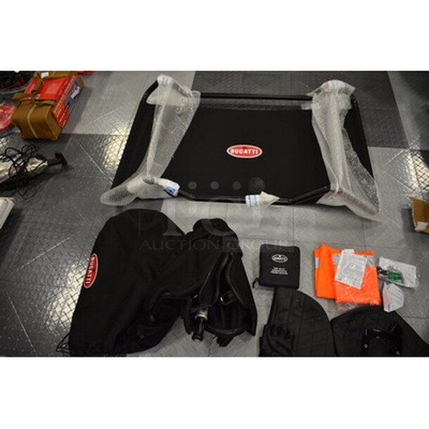 ONE OF A KIND! Bugatti Veyron SS Carbon Fiber Umbrella Roof And Various Hardware! - Image 6 of 8