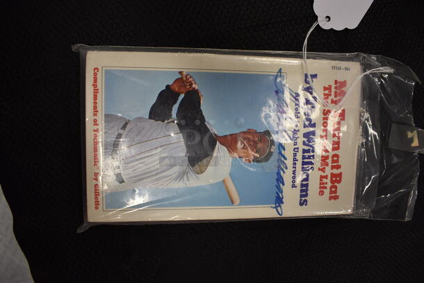 AUTOGRAPHED! My Turn At Bat Ted Williams Book! Comes With Letter Of Authenticity!  - Image 1 of 5