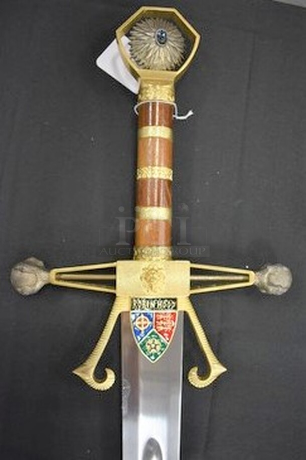 AWESOME! Medieval Robin Hood Sword With Stainless Steel Blade! 45x1x8 - Image 1 of 7