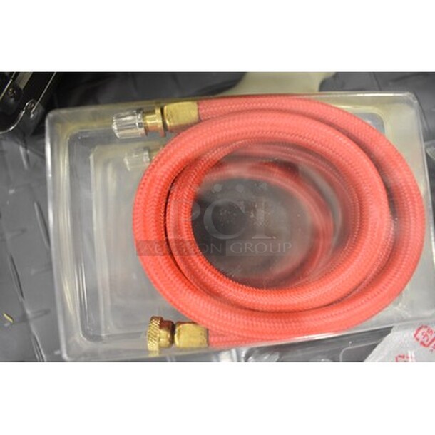 ALL IN ONE MONEY! Includes Packaging Tape Gun, Wrap Tape, and Hose! - Image 3 of 4