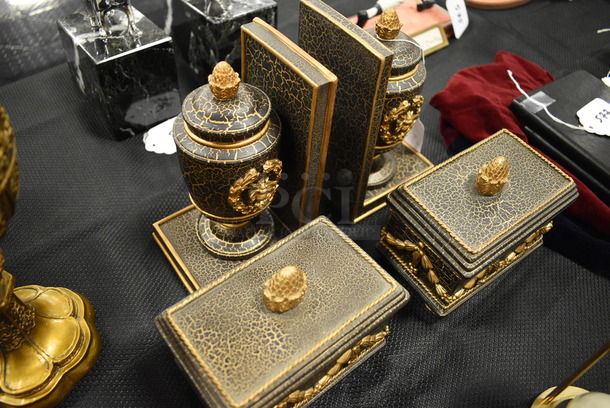 Lot Of Hand Painted Decorative Wall Art and Boxes. All In One Money! - Image 3 of 6