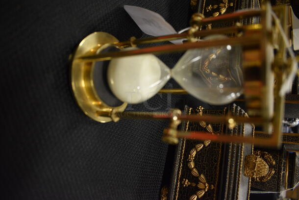 Brass Colored Hourglass! - Image 2 of 3