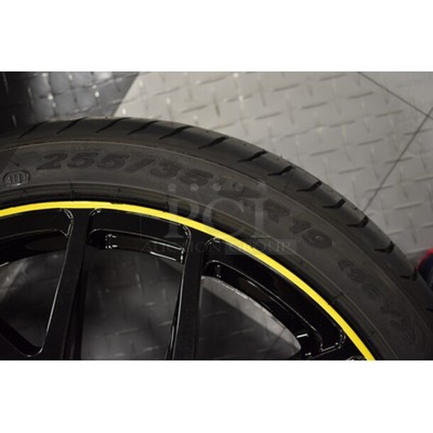 4 ONLY USED ONCE! Lamborghini Aventador Rims Iperione Staggered Wheel Set For 20in and 19in Rims! 4x Your Bid! - Image 6 of 7