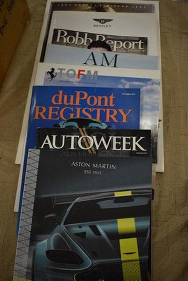 ALL IN ONE MONEY! Lot of Magazines and Books Including Robb Report, Book Of Senior Jokes, Autoweek, and More! - Image 7 of 7
