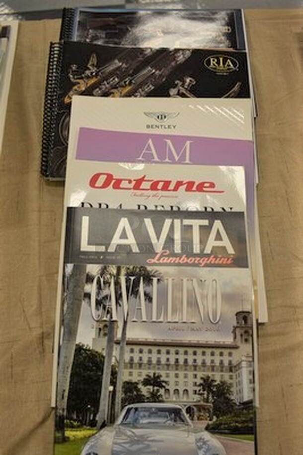 ALL IN ONE MONEY! Lot of Magazines Including La Vita, Bentley, Octane, and More! - Image 1 of 5
