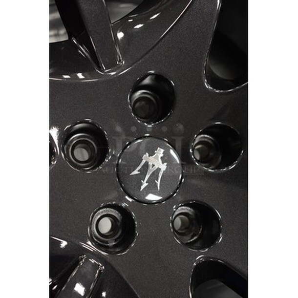 4 ONLY USED ONCE! Maserati Granturismo Rims With Staggered Wheel Set For 20in and 19in Rims! 4x Your Bid! - Image 6 of 10