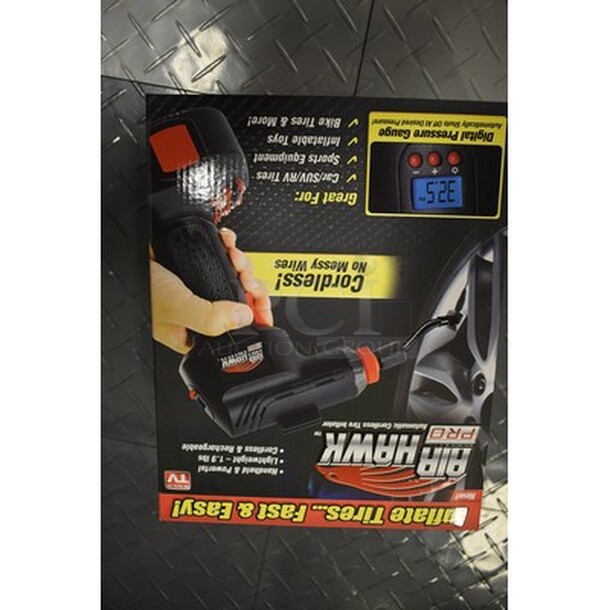 Air Hawk Pro Automatic Cordless Tire Inflator With Original Box! - Image 4 of 4