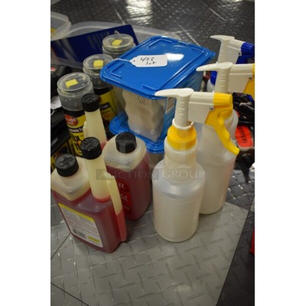 ALL IN ONE MONEY! Includes Cans Of Fix-a-Flat, Sponges, Spray Bottles, Bottles of Fuel Stabilizer, and More! - Image 2 of 7