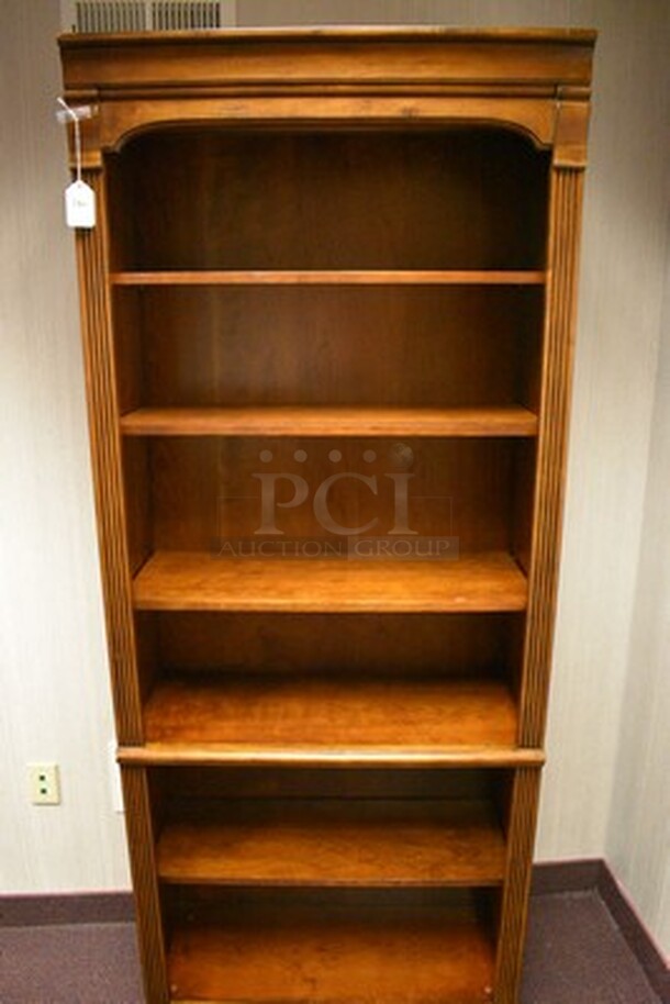 AWESOME! Hooker Furniture Home Office Brookhaven Tall Bookcase. 32x14x78
