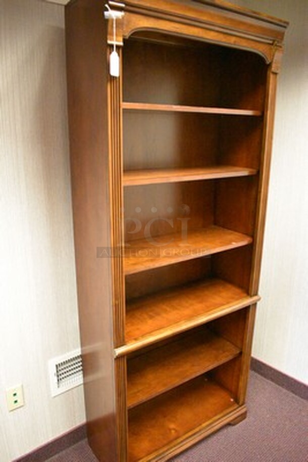 AWESOME! Hooker Furniture Home Office Brookhaven Tall Bookcase. 32x14x78 - Image 2 of 6