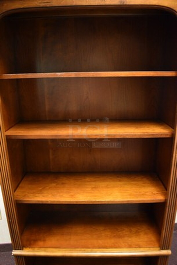 AWESOME! Hooker Furniture Home Office Brookhaven Tall Bookcase. 32x14x78 - Image 4 of 6