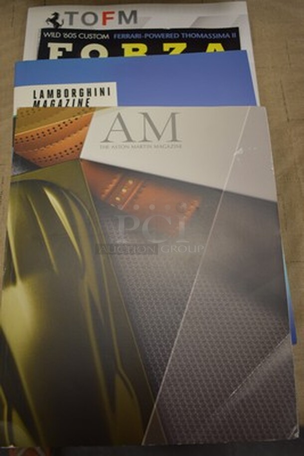 ALL IN ONE MONEY! Lot of Magazines Including Lamborghini, Sports Car Market, Bentley, and More! - Image 6 of 6