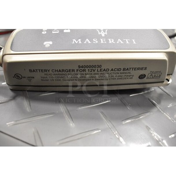 Maserati Battery Charger! Model US 3300, 110-120V, 60Hz - Image 3 of 4
