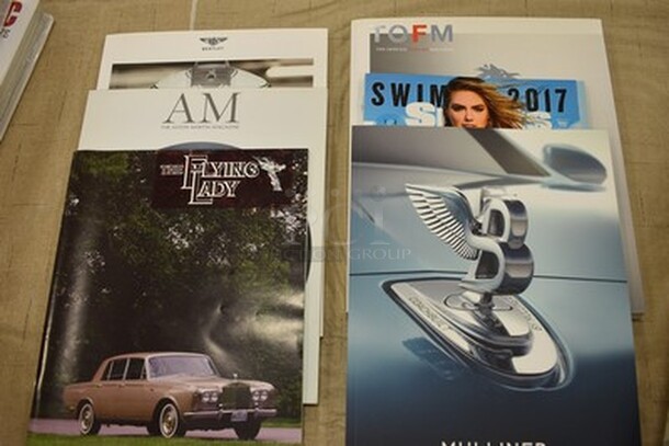 ALL IN ONE MONEY! Lot of Magazines Including Aston Martin, Flying Lady, Bentley, And More! - Image 1 of 3