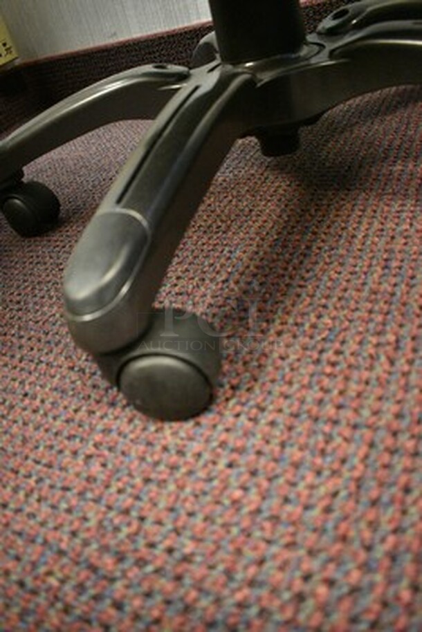 2 Black Swivel Office Chairs. 2X Your Bid! - Image 4 of 6