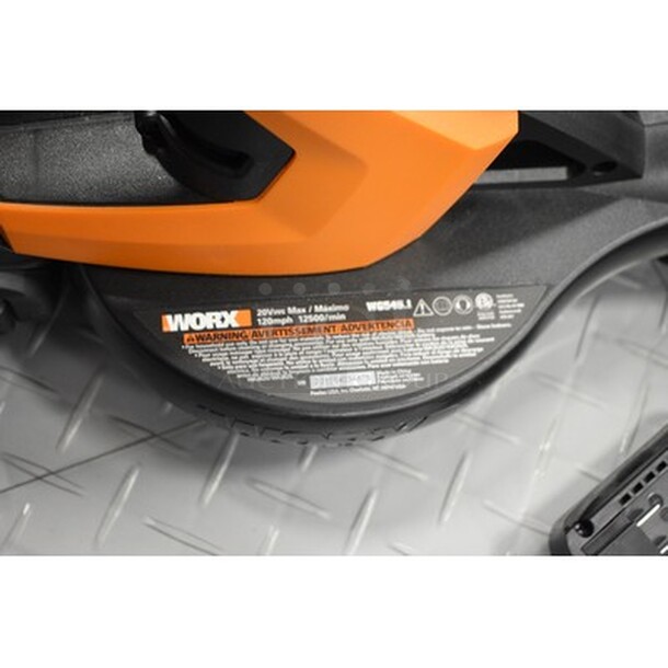 BARELY USED! Worx Model WG 545.1 Leaf Blower With Attachments! 20V - Image 3 of 5