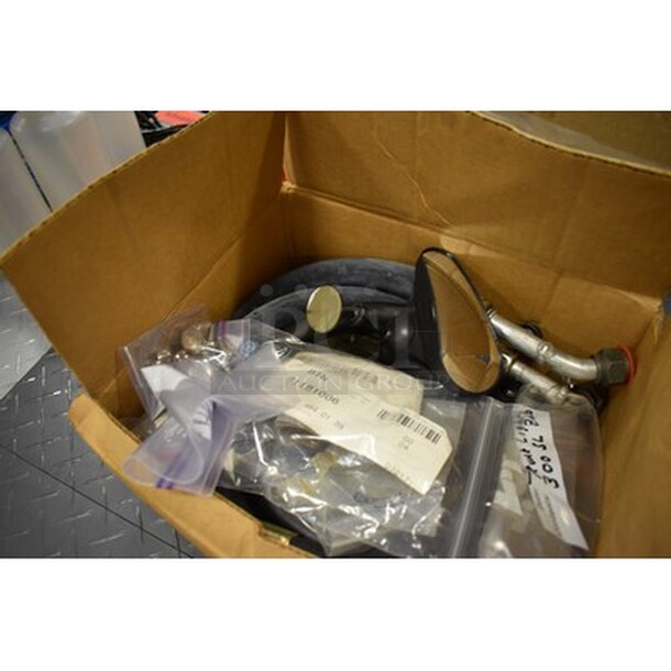 ALL IN ONE MONEY! Includes High Pressure A/C Hoses for Mercedes SL 300, Valves, Light Bulbs, Mercedes 500 SL Emblem, And More! - Image 5 of 5