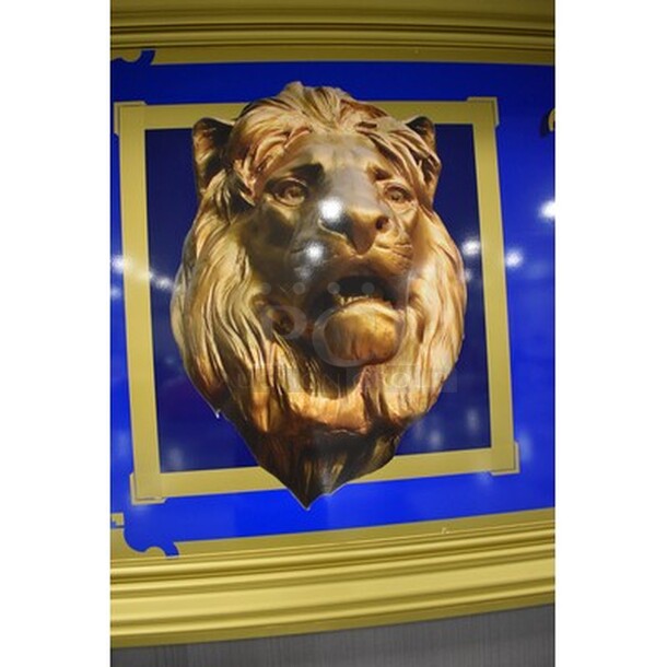 ONE OF A KIND! Lionheart Motorcars Sign In Custom Frame. 128x4x53. Unit Will Be Removed Prior To Pick Up Day - Image 3 of 6