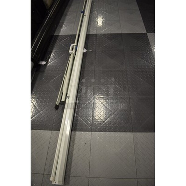 Projector Screen and Stand! 100" Long - Image 2 of 4