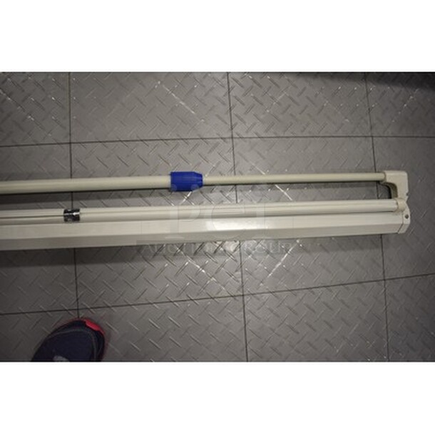 Projector Screen and Stand! 100" Long - Image 4 of 4