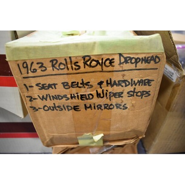 4 Boxes Rolls Royce Parts! 4x Your Bid!  - Image 2 of 7
