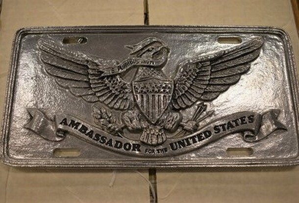5 Boxes Of Wilton Armetale License Plates. Most Still Sealed! Approx 20 Per Box. 5x Your Bid! - Image 1 of 3