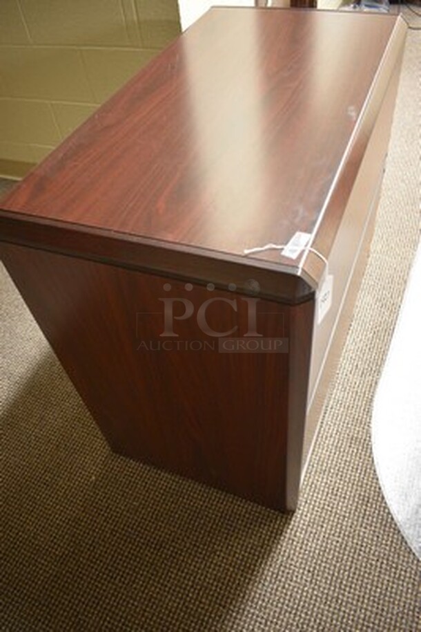 Wooden File Cabinet. 36x20x26. - Image 4 of 7