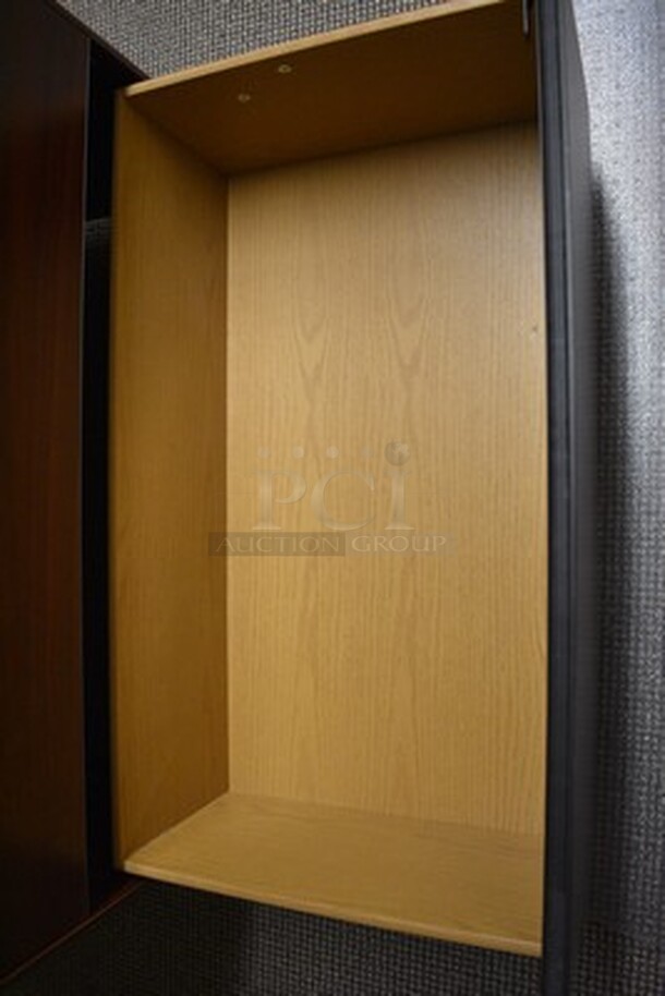 Wooden File Cabinet. 36x20x26. - Image 6 of 7