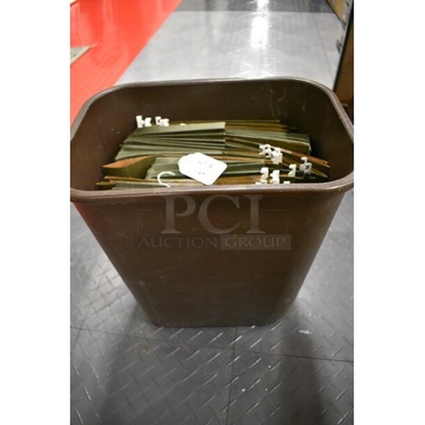 ALL IN ONE MONEY! Includes Trash Can and Files! - Image 1 of 3