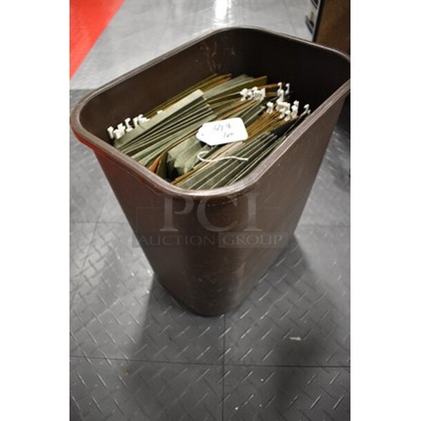 ALL IN ONE MONEY! Includes Trash Can and Files! - Image 2 of 3