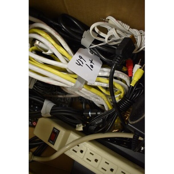 ALL IN ONE MONEY! Includes iPod, Surge Protectors, and Cords! - Image 1 of 5
