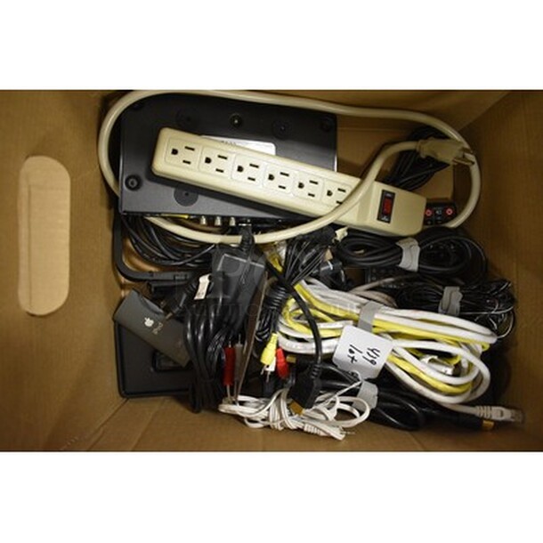ALL IN ONE MONEY! Includes iPod, Surge Protectors, and Cords! - Image 2 of 5