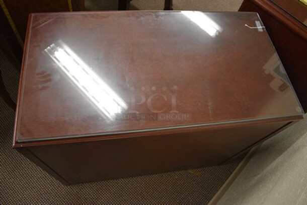Wooden File Cabinet. 36x19x30 - Image 6 of 6