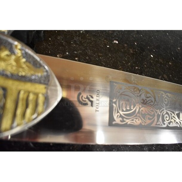 ASTONISHING! Sword By Marto Toledo! 43x1x6 - Image 4 of 12
