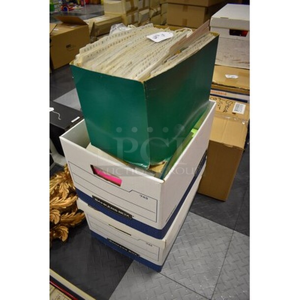 Lot Of Various Office Supplies Including Paper, Electric Pencil Sharpener, and File Folders! - Image 2 of 6