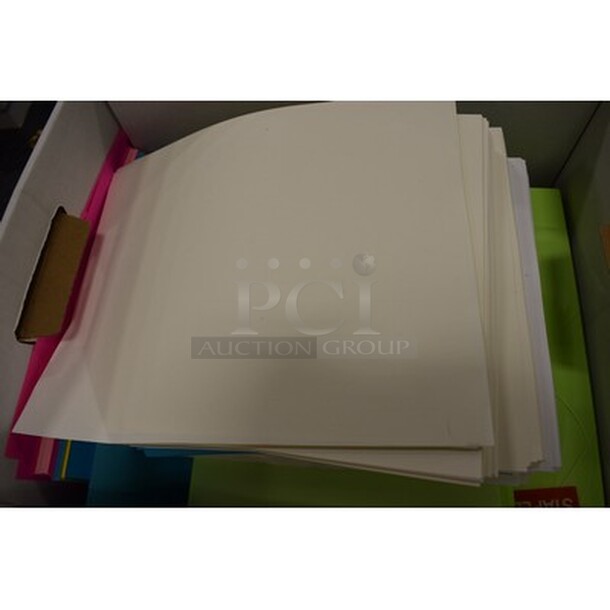 Lot Of Various Office Supplies Including Paper, Electric Pencil Sharpener, and File Folders! - Image 4 of 6