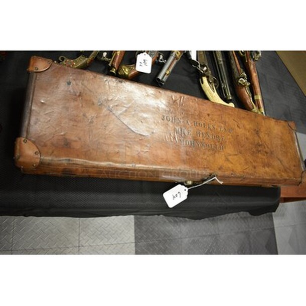 ONE OF A KIND! Gun Cleaning Case/Kit From John A Rolls Esq! 33x9x4.5 - Image 2 of 12