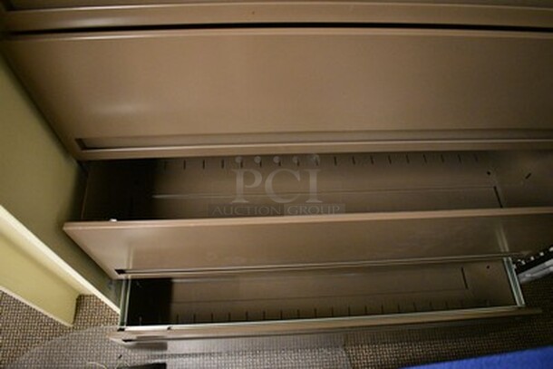 LBF Brand 4 Drawer File Cabinet. 42x18x54 - Image 4 of 6