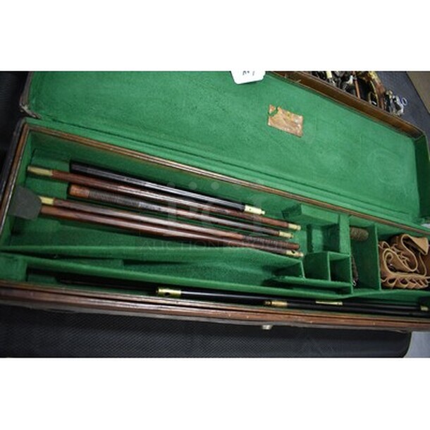 ONE OF A KIND! Gun Cleaning Case/Kit From John A Rolls Esq! 33x9x4.5 - Image 5 of 12