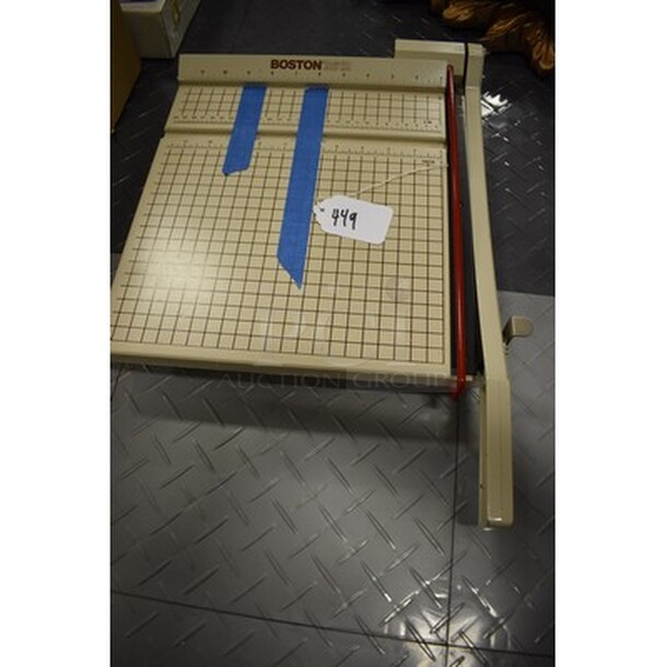 Boston 2612 Paper Cutter - Image 1 of 3