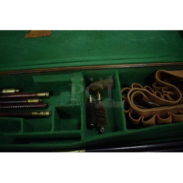 ONE OF A KIND! Gun Cleaning Case/Kit From John A Rolls Esq! 33x9x4.5 - Image 9 of 12