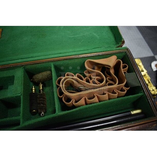ONE OF A KIND! Gun Cleaning Case/Kit From John A Rolls Esq! 33x9x4.5 - Image 10 of 12