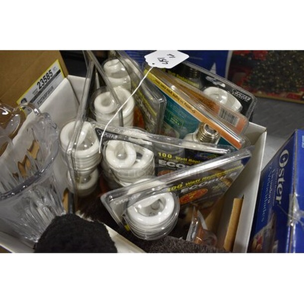 ALL IN ONE MONEY! Includes Decorative Vase, Light Bulbs, and Dusters - Image 4 of 4