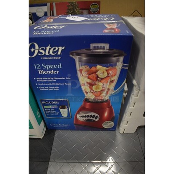 BRAND NEW IN BOX! Oster Brand 12 Speed Blender - Image 1 of 3