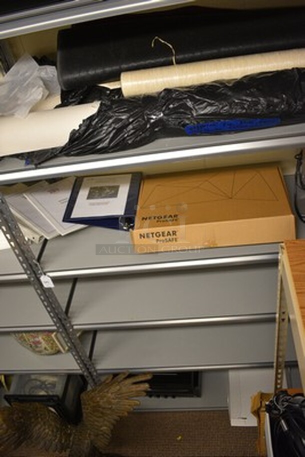 2 Metal Shelving Units! Contents Not Included. 48x18x83 - Image 5 of 8